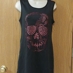 Black/Pink Skull Dress